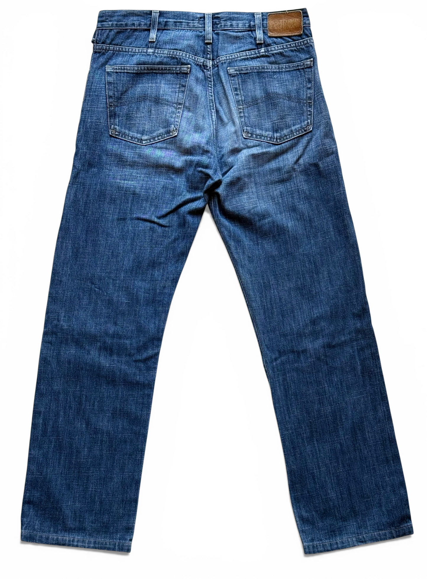Jeans Armani Jeans Vintage – Taglia 33 – Regular Fit – Denim Blu Lavaggio Medio