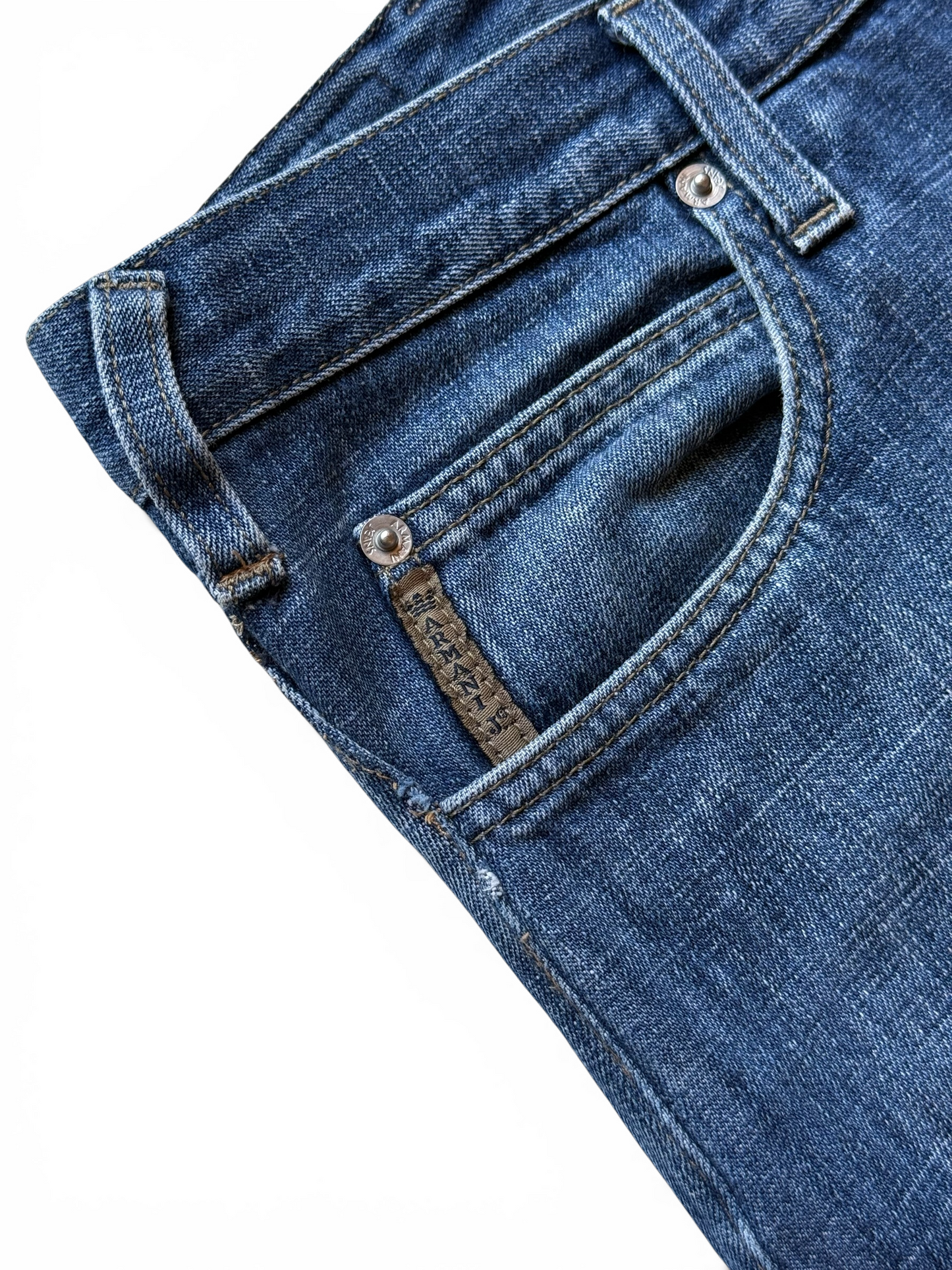 Jeans Armani Jeans Vintage – Taglia 33 – Regular Fit – Denim Blu Lavaggio Medio