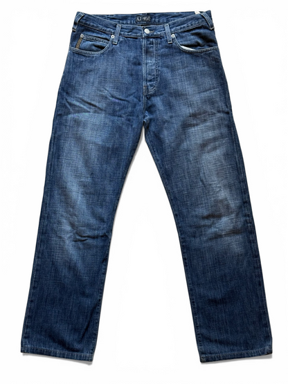Jeans Armani Jeans Vintage – Taglia 33 – Regular Fit – Denim Blu Lavaggio Medio