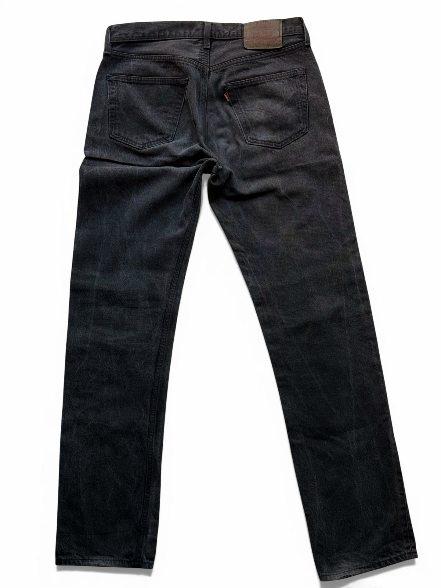 Jeans Levi's 501 Vintage Black - Made in USA - W33 L34 - Original Button Fly